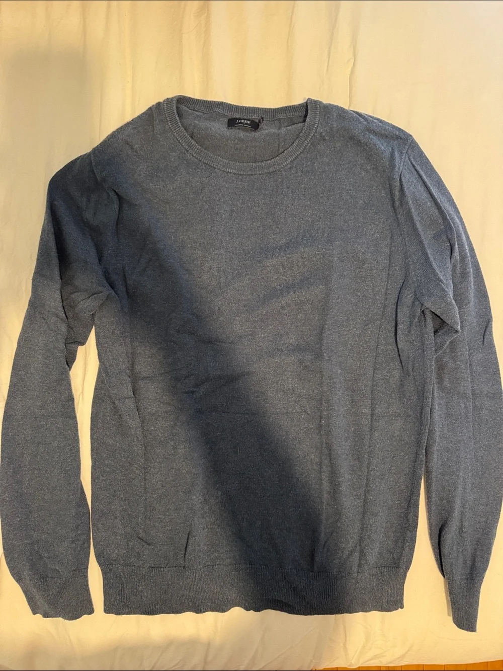 J. Crew Men’s Slate Blue Crewneck Sweater